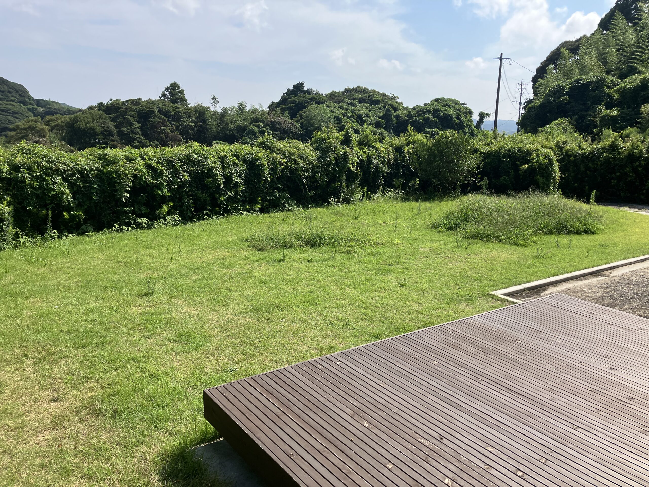 テラスからの風景