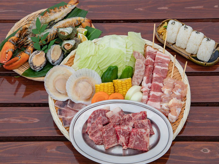 のろし焼き４，２００円プラス豪華コース