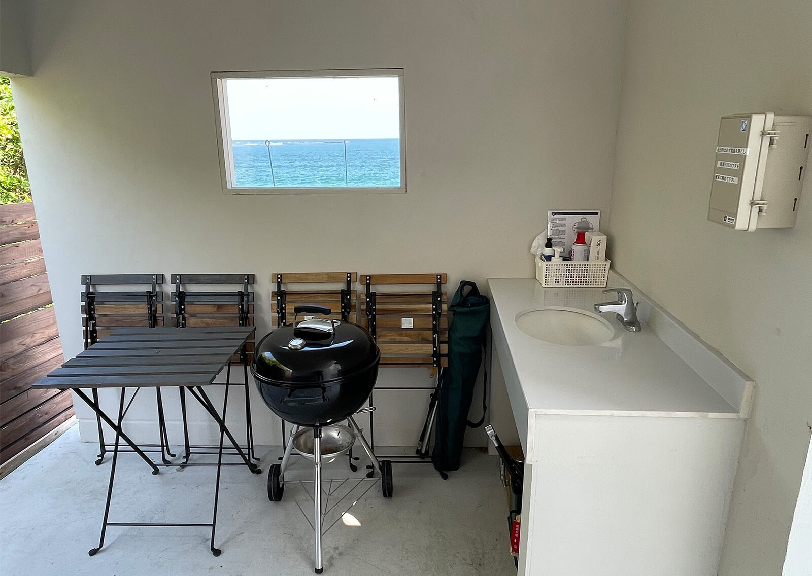 BBQハウス内部