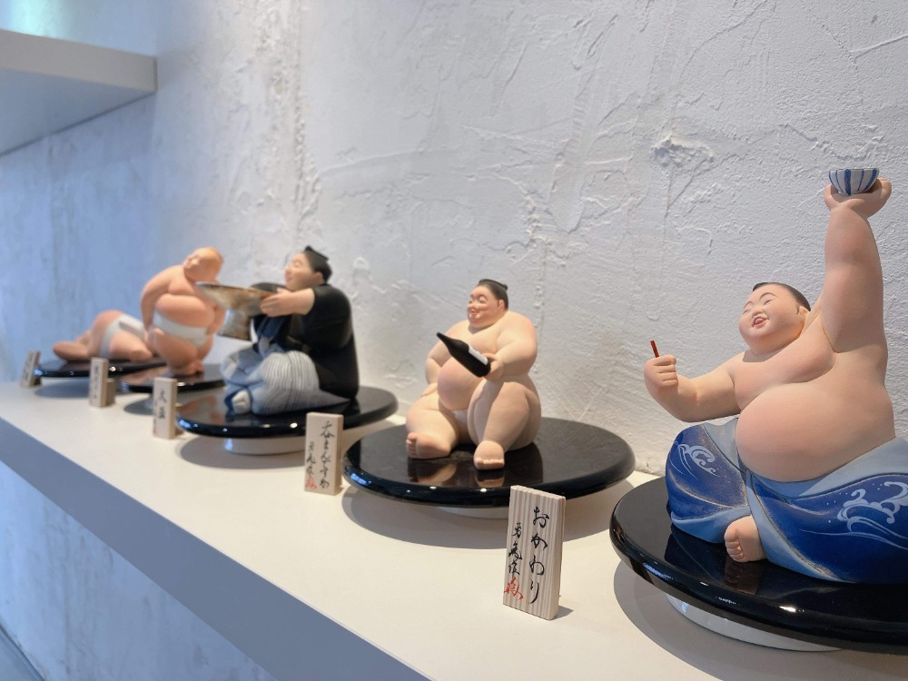 ユーモラスなお相撲さん