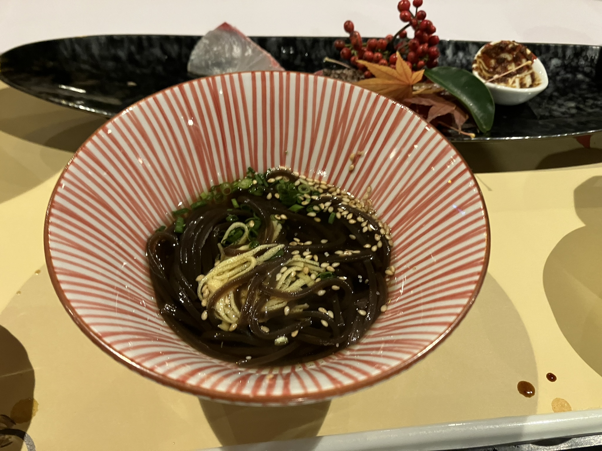 絶品の海藻そうめん