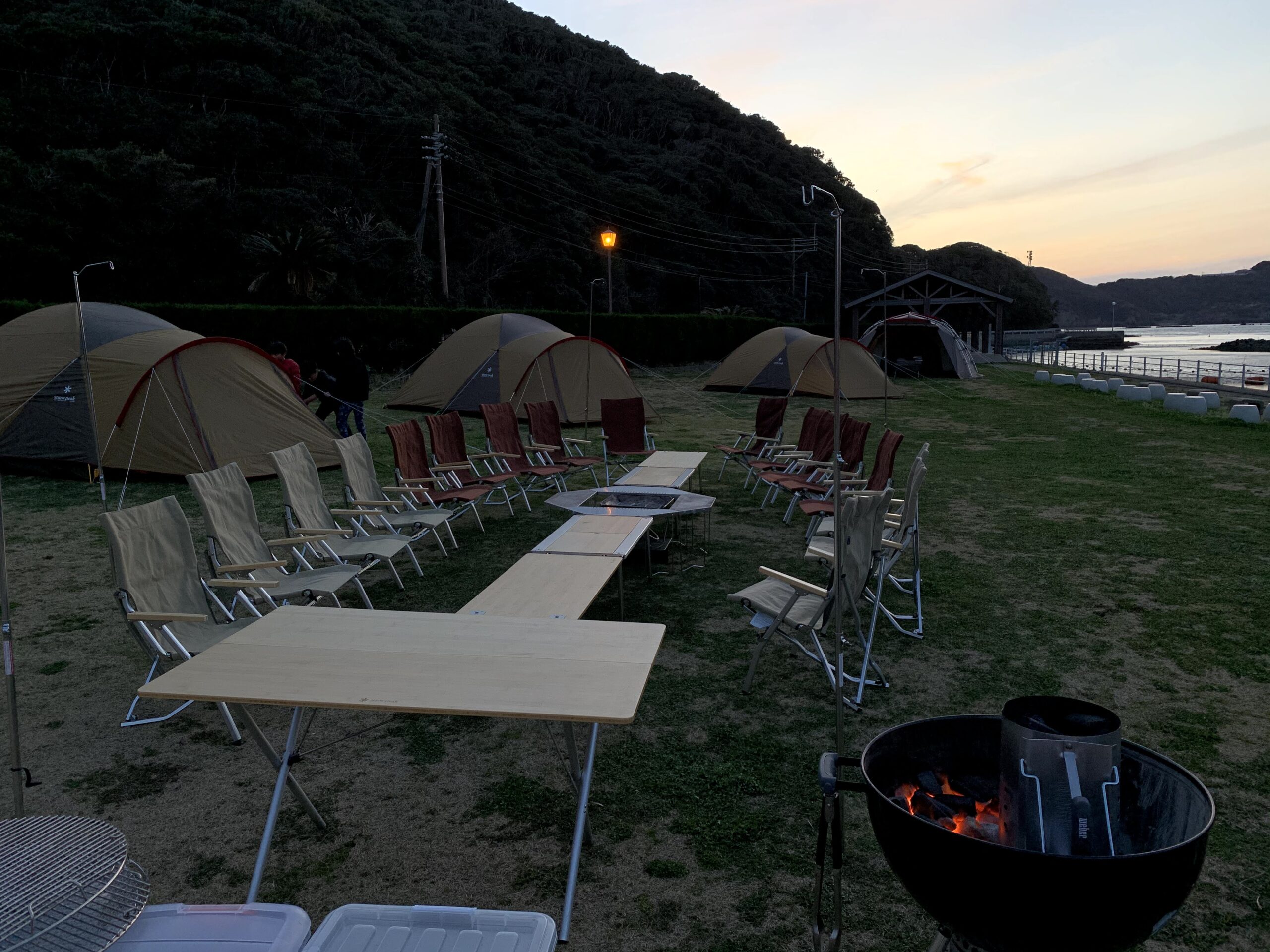 博多港出発 マイカーで行く壱岐 イルカパーク＆リゾートで１日１組限定貸切キャンプ イルカと一緒に睡眠