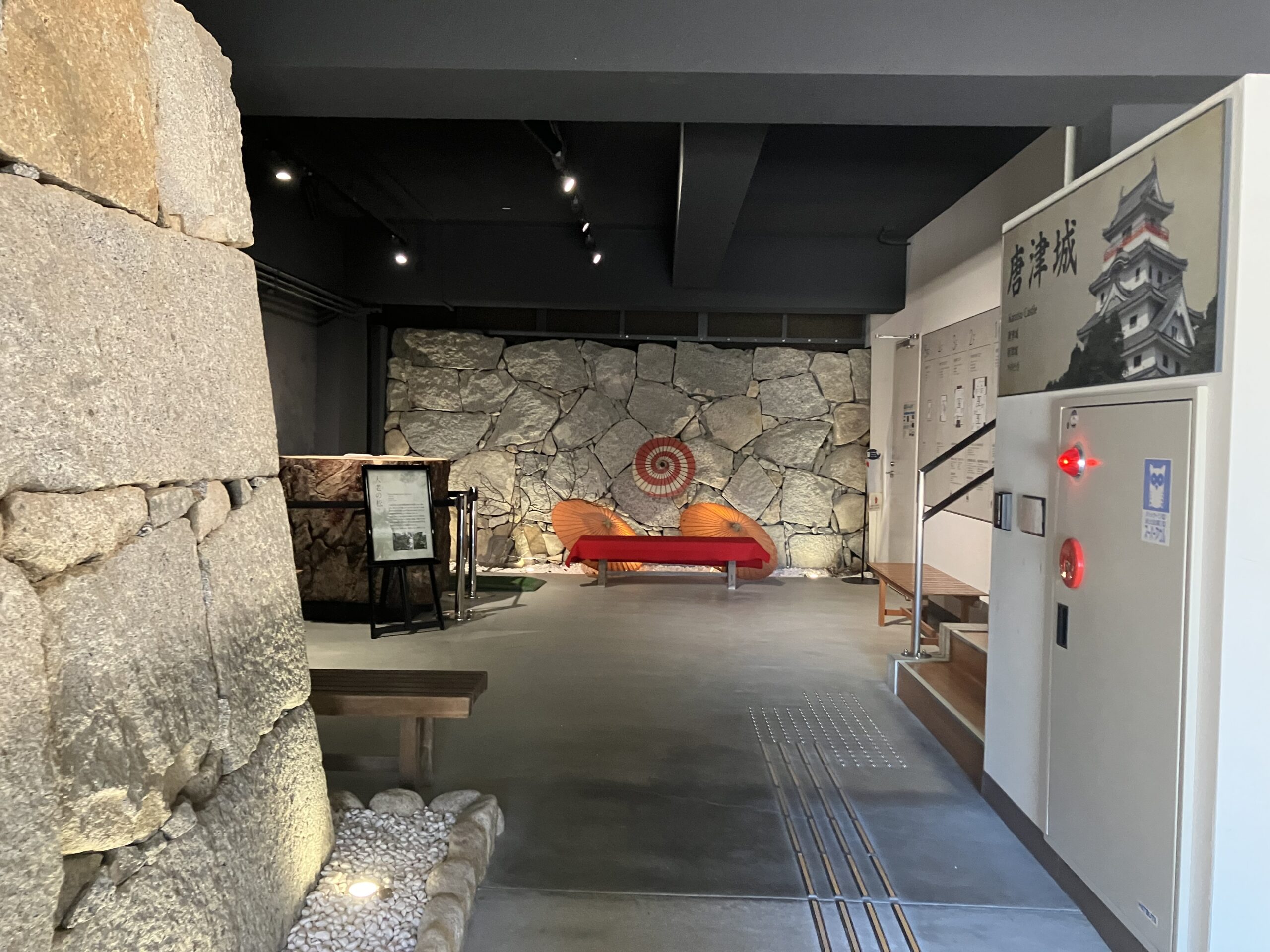 唐津城天守内部