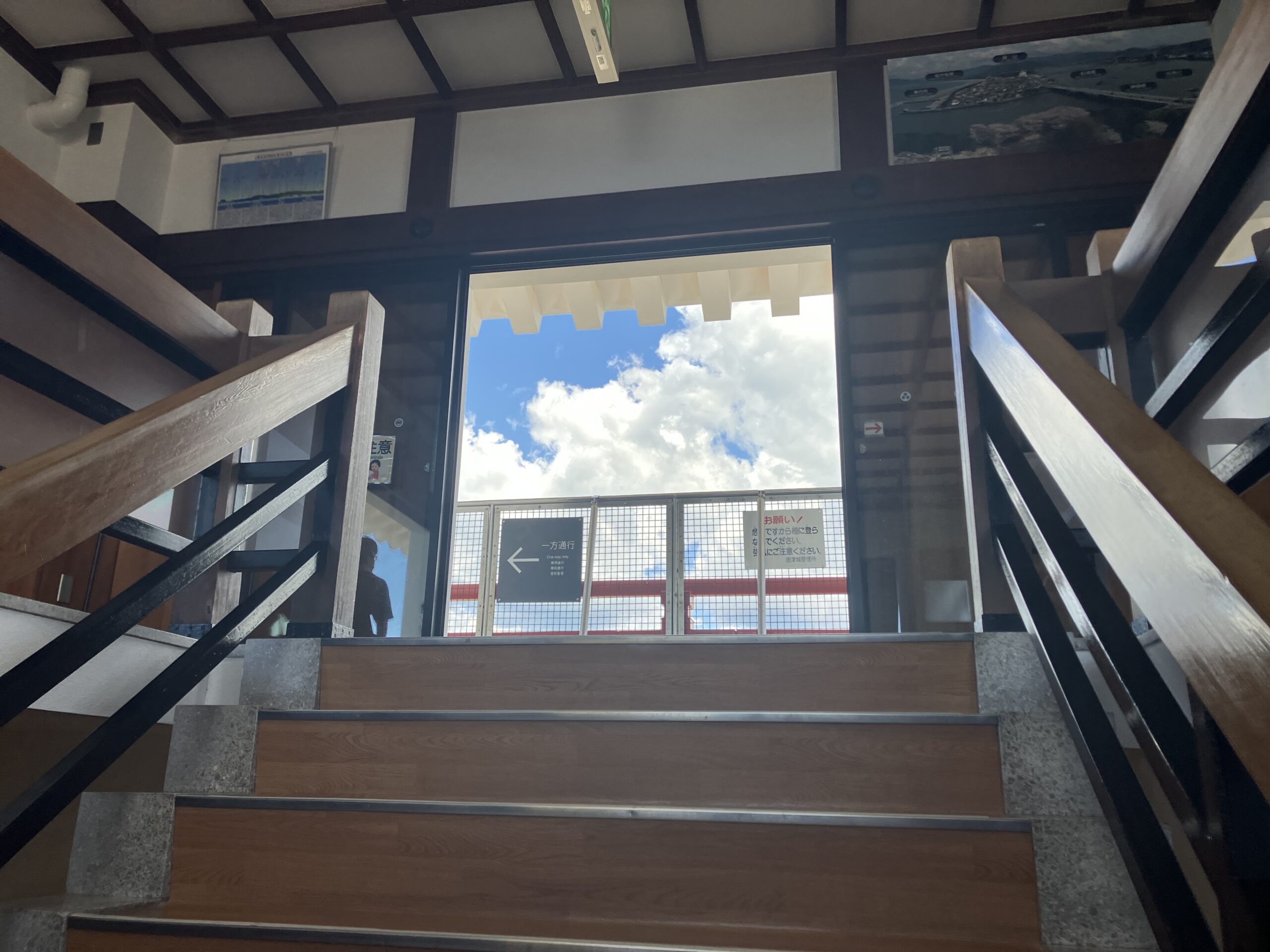 唐津城天守内部