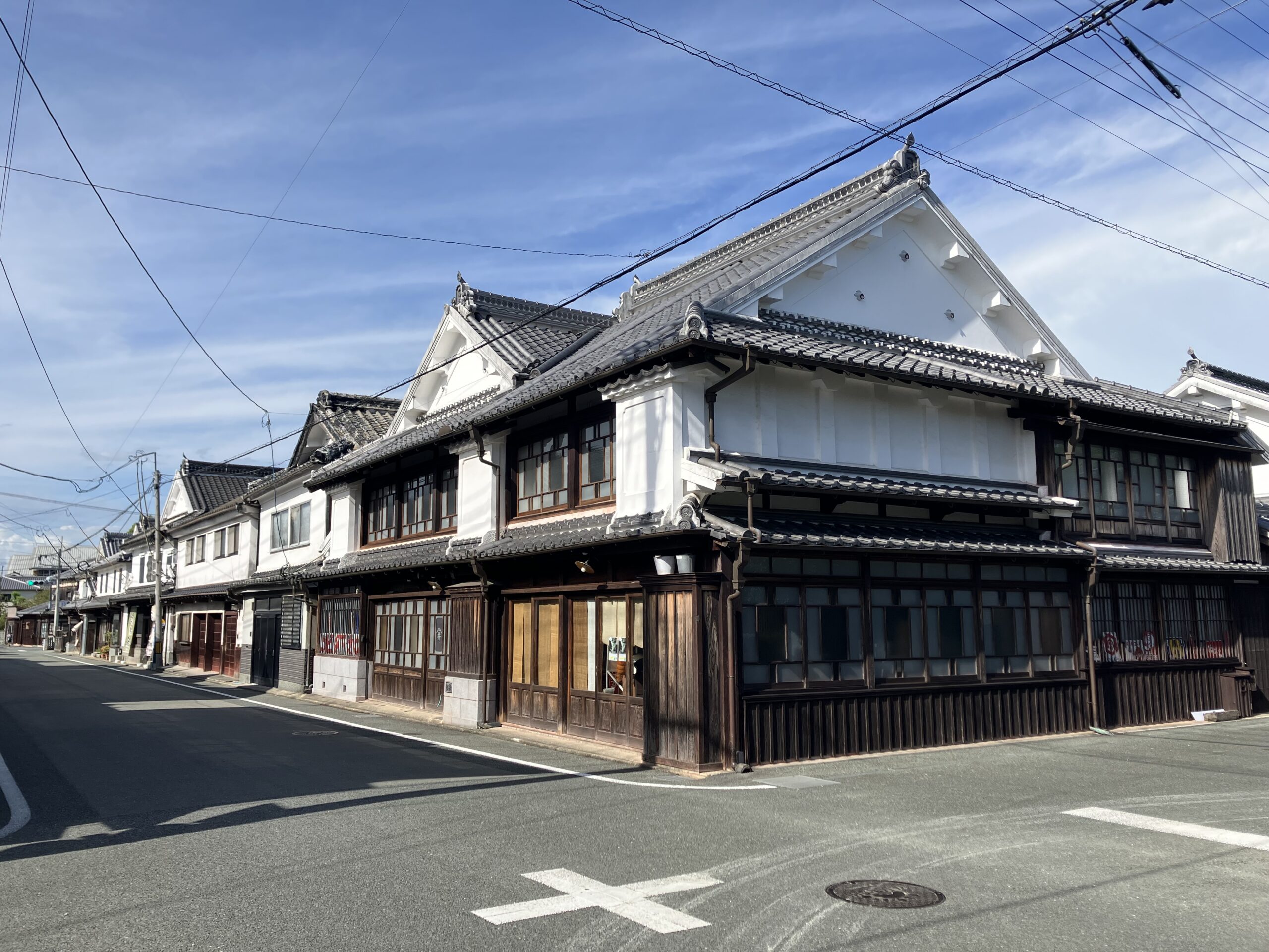 福島白壁の町並