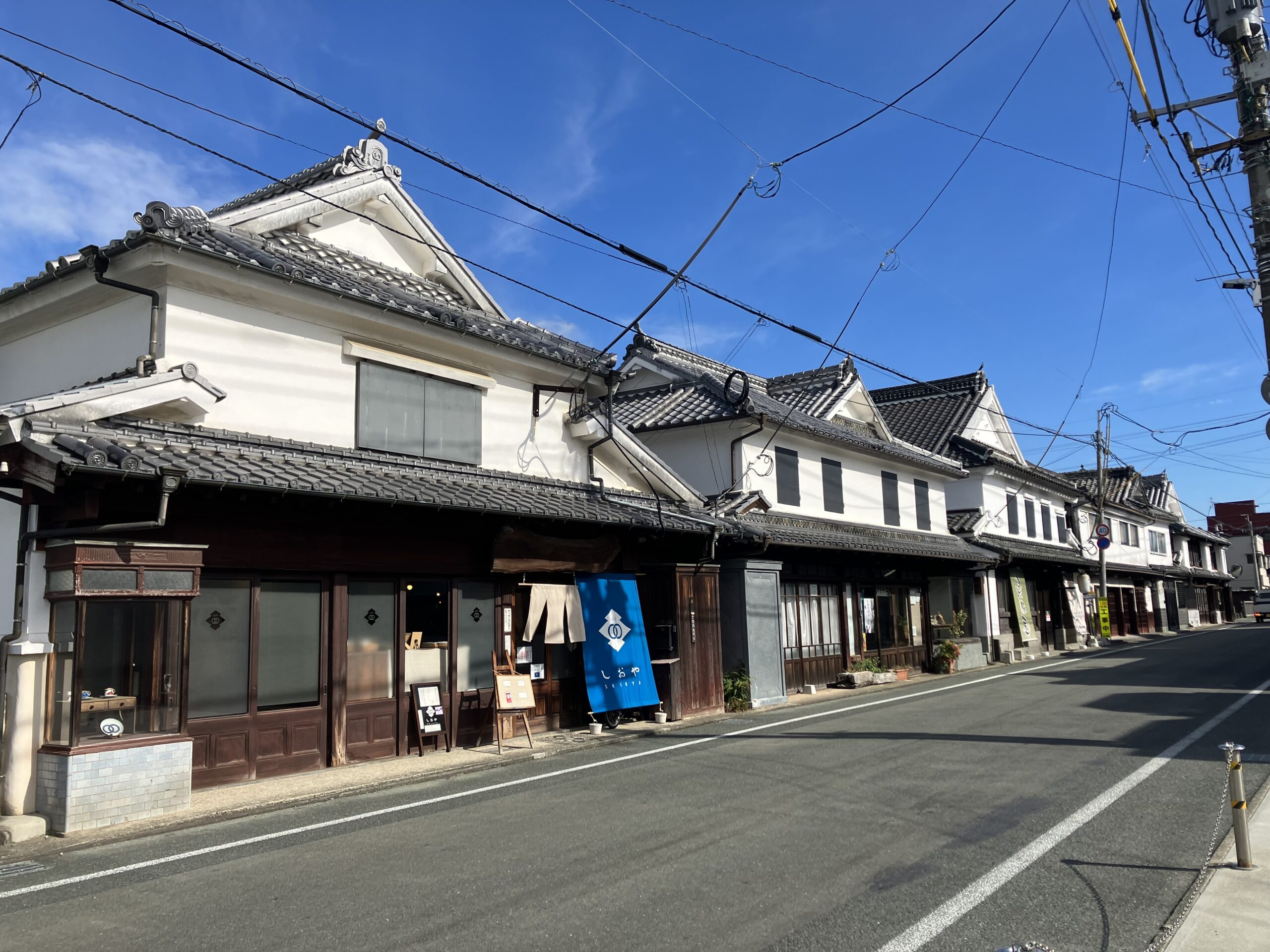 福島白壁の町並