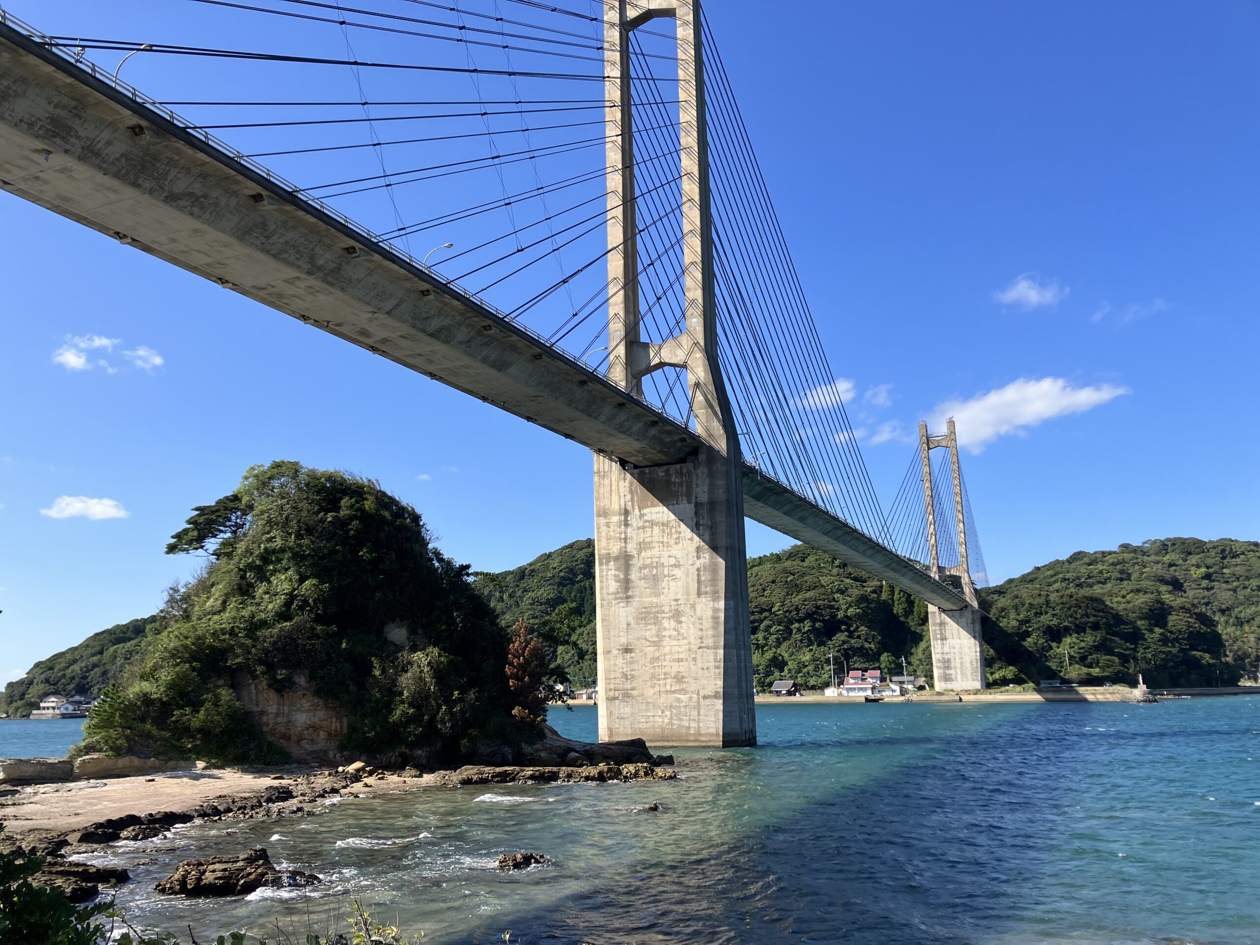 「呼子大橋」 弁天島遊歩道