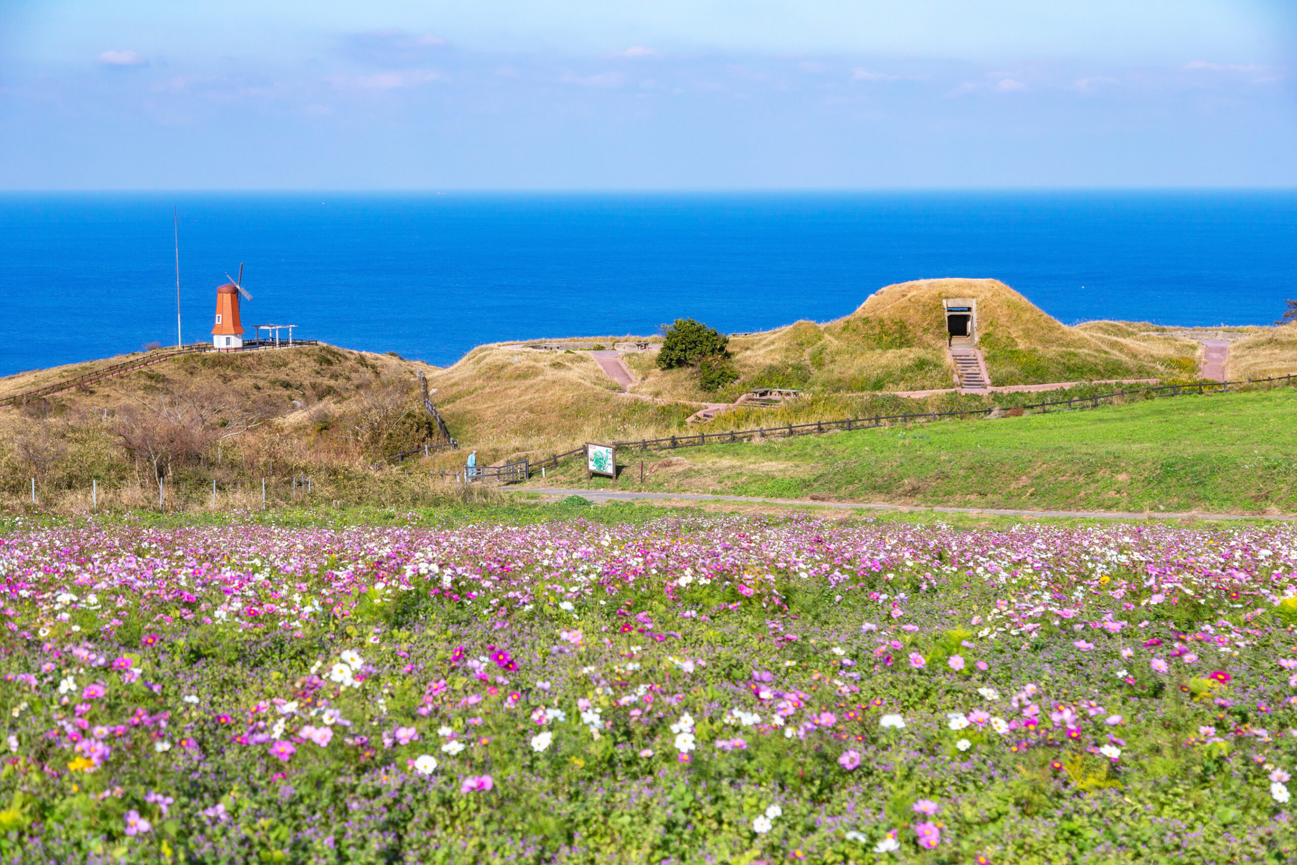 風車展望所・砲台跡