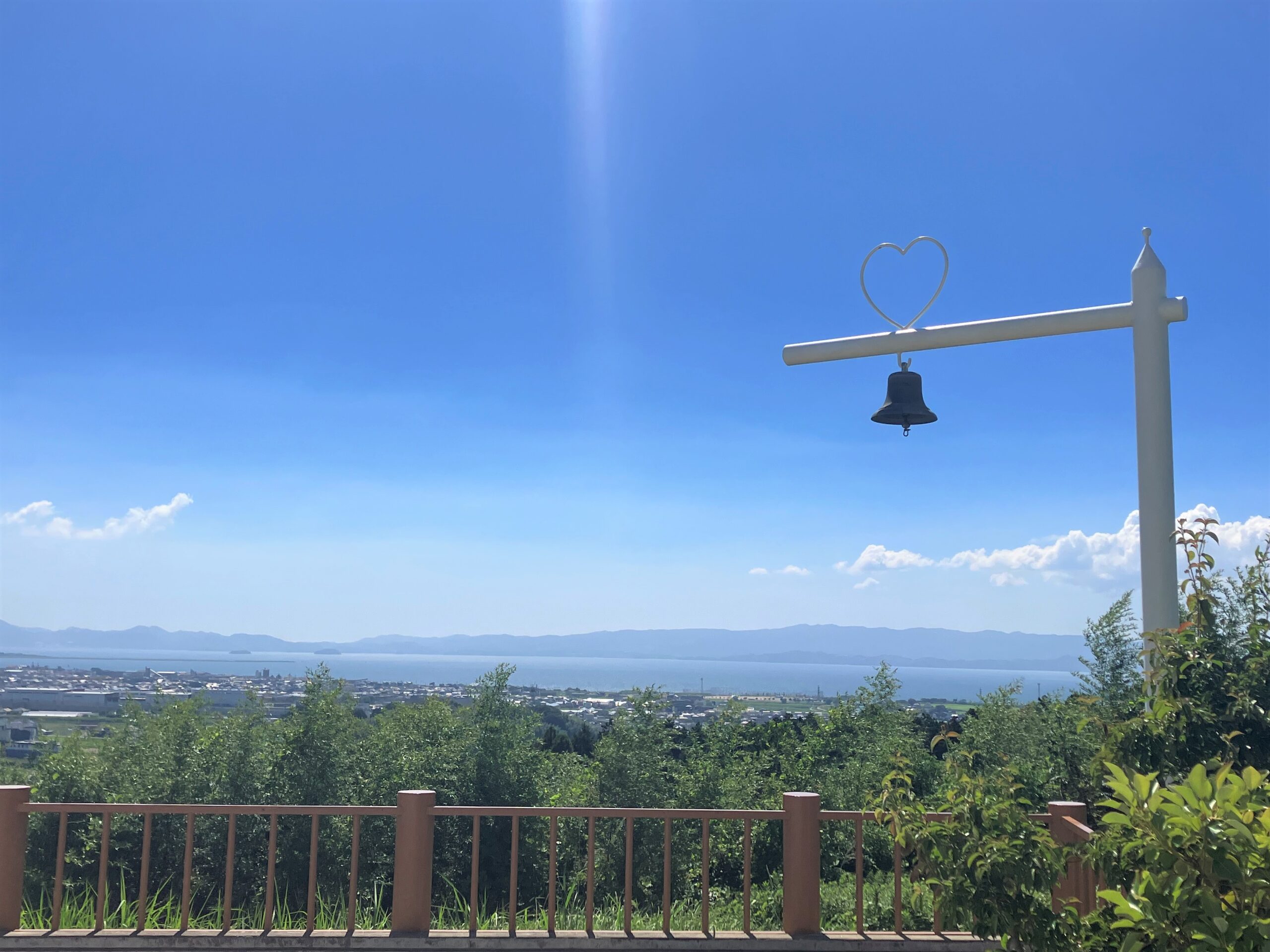 絶景のテラス席