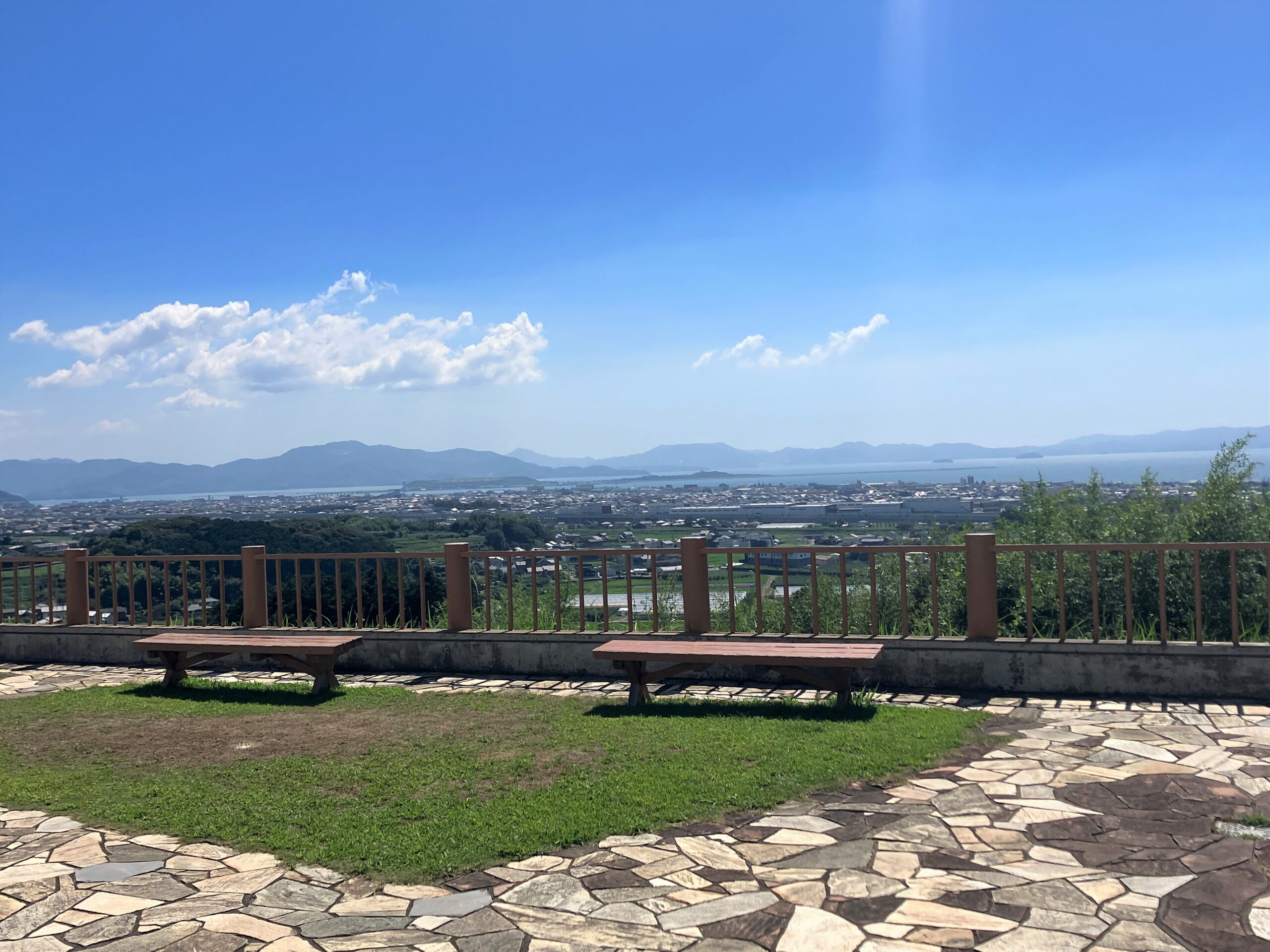 絶景のテラス席