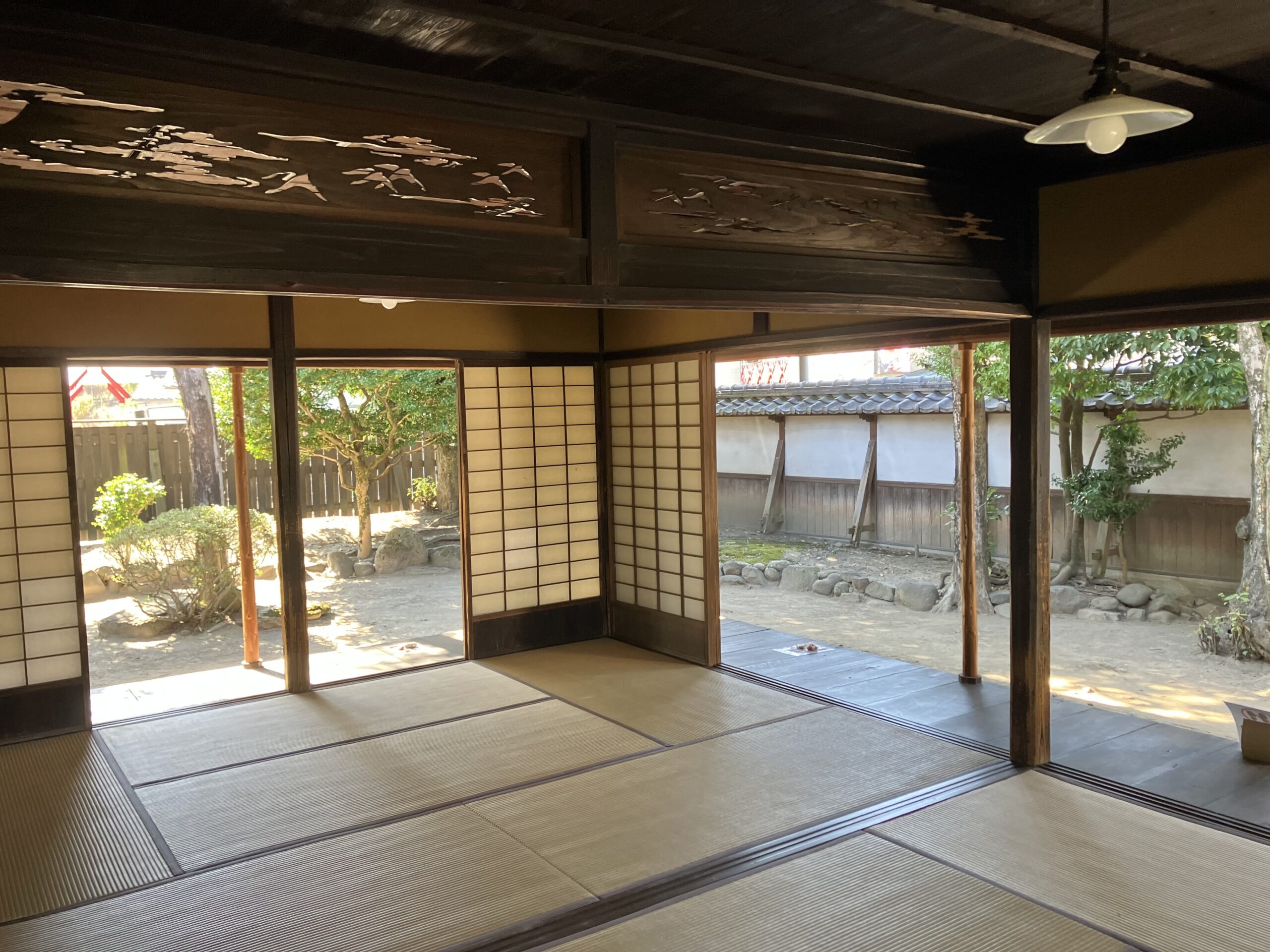 咸宜園邸内見学