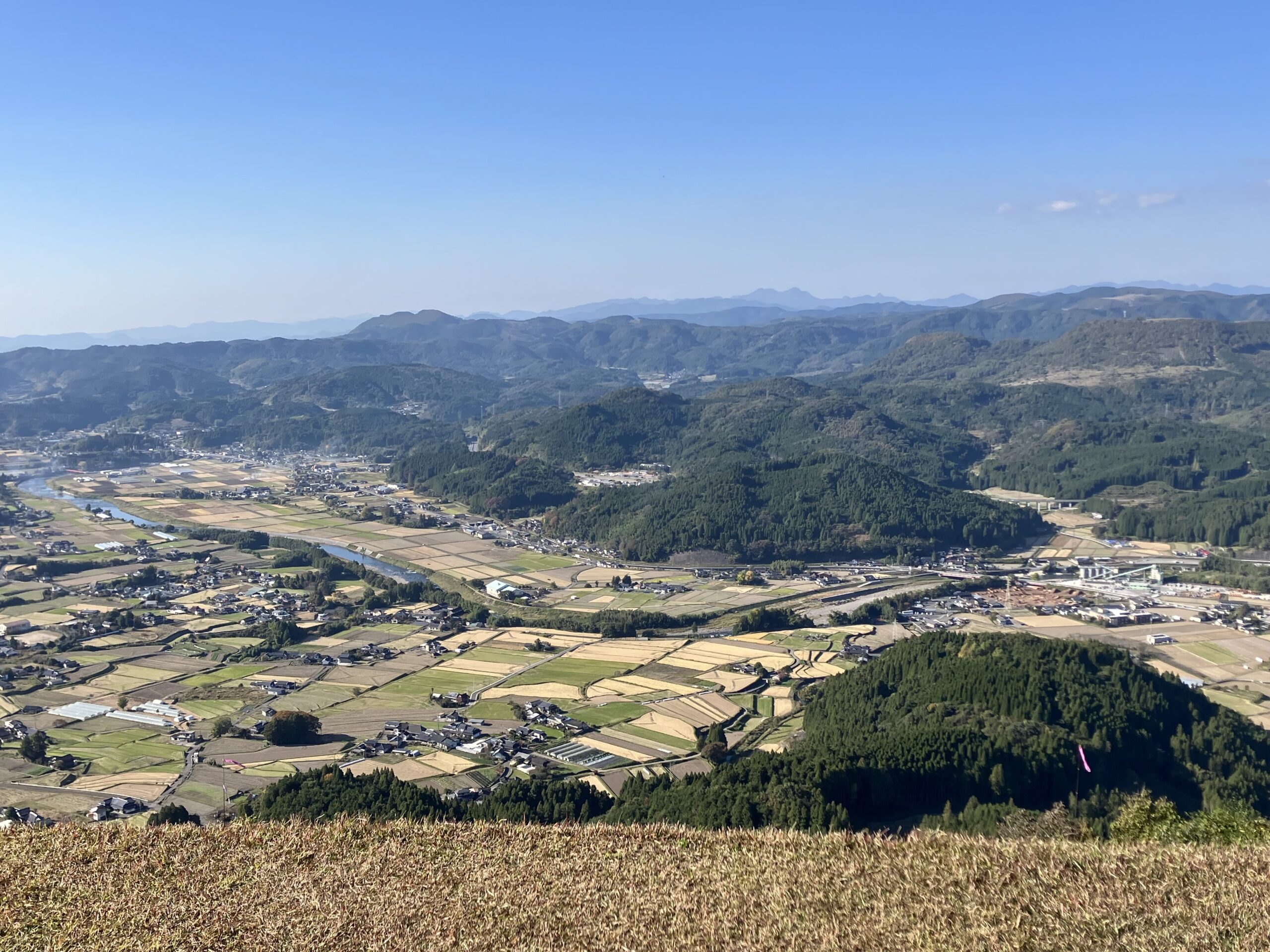 パラグライダー発進基地
