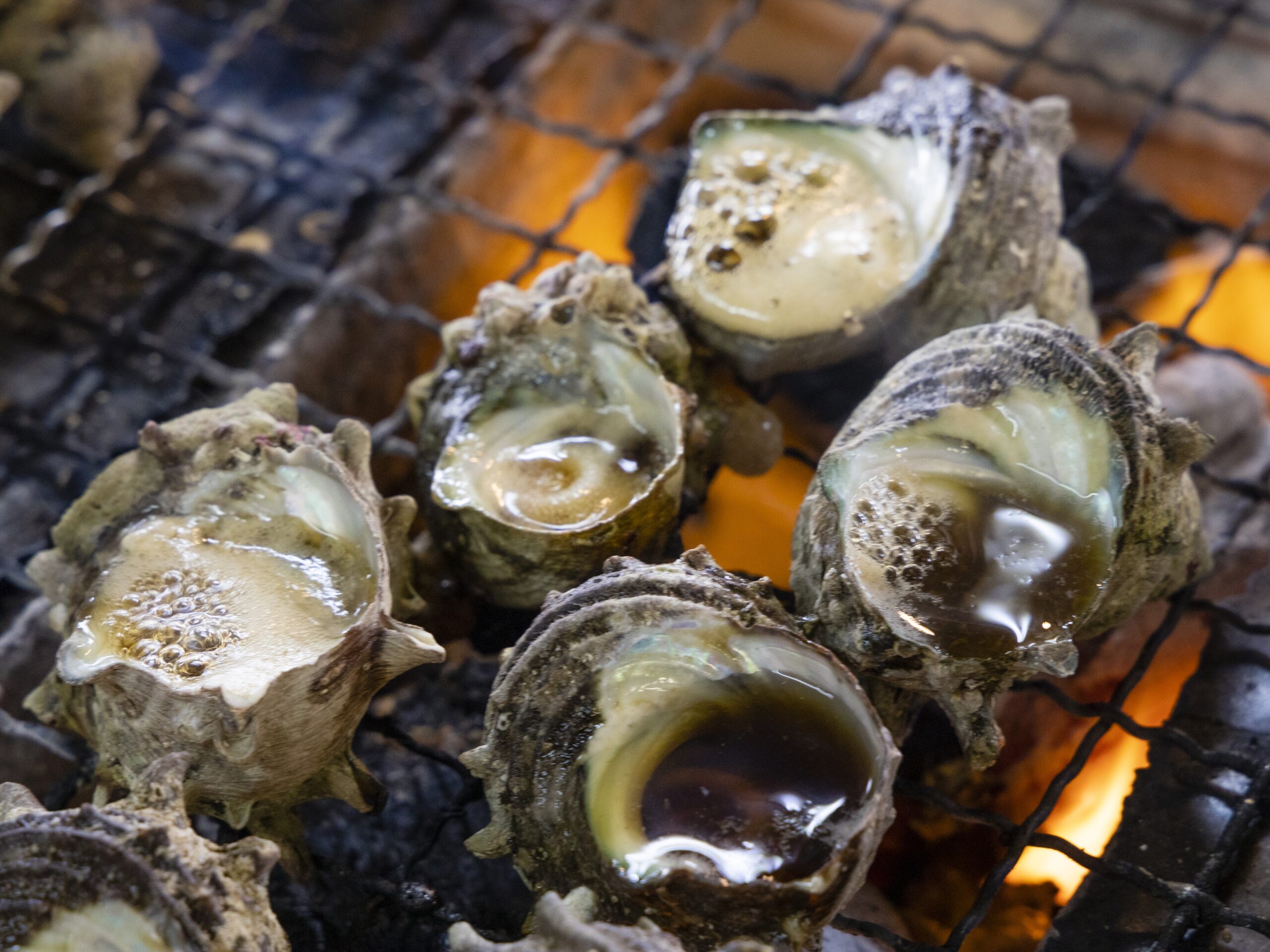 サザエのつぼ焼き売店