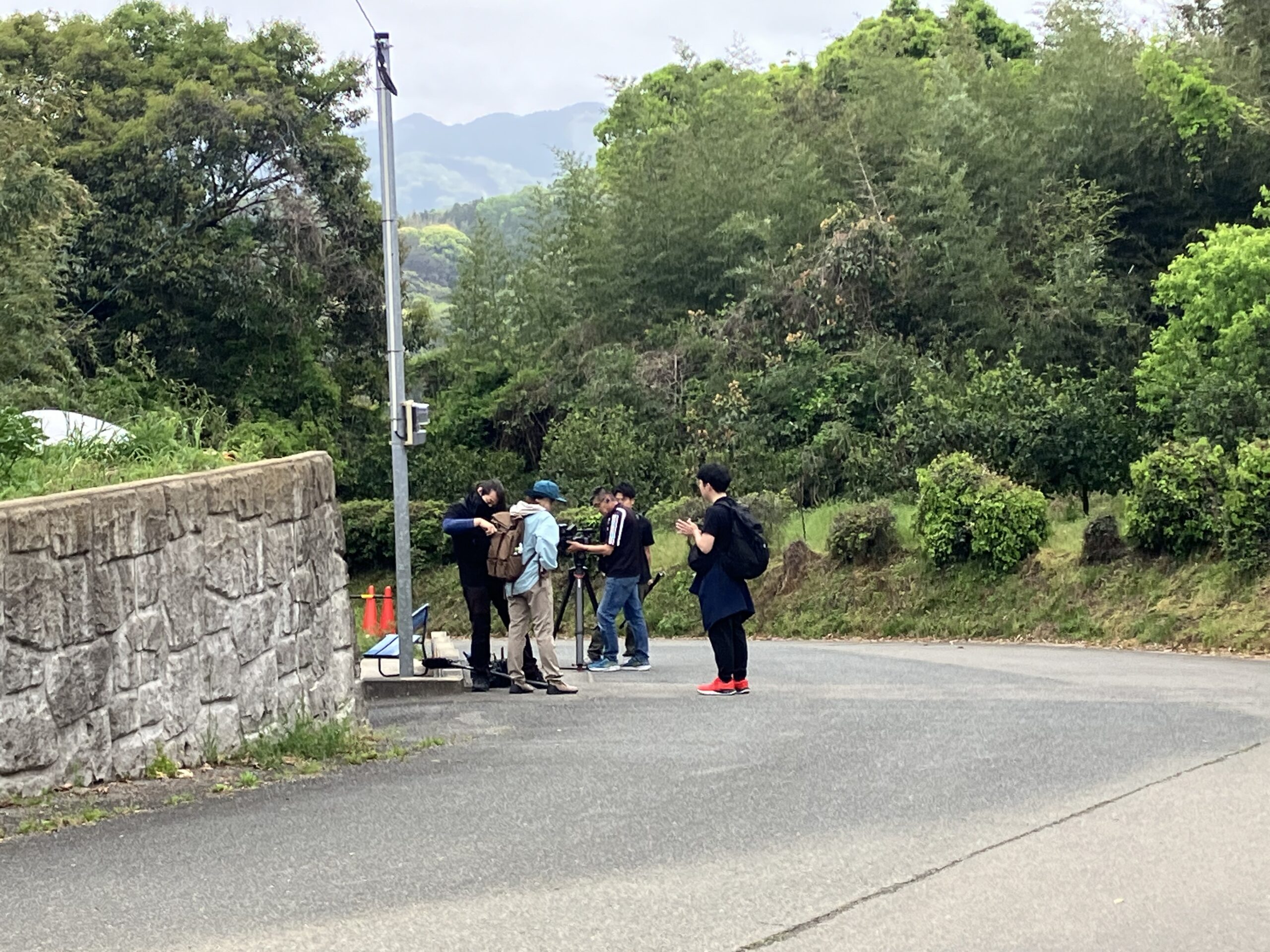 立花山登山ツアーロケ