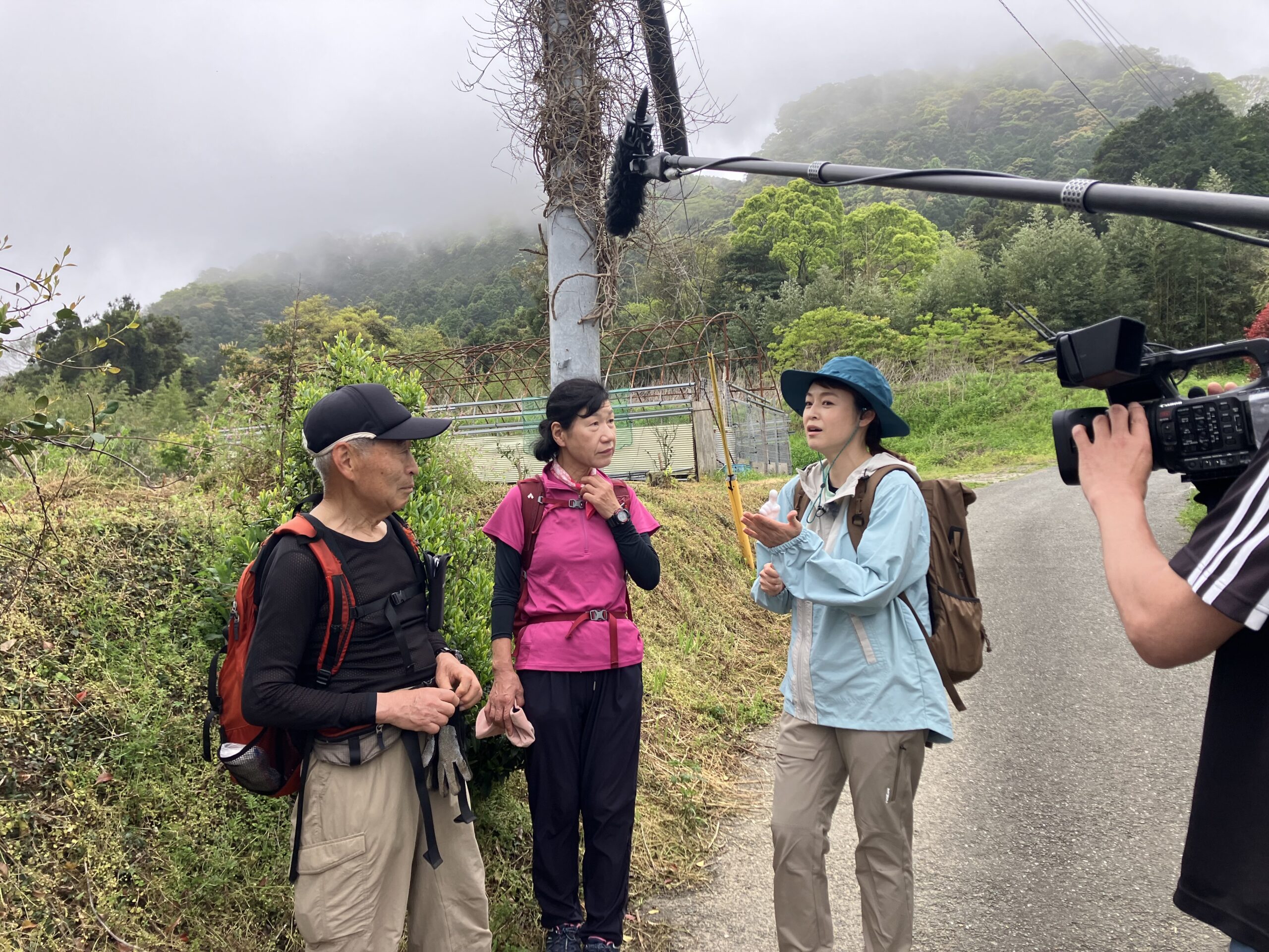立花山登山ツアーロケ