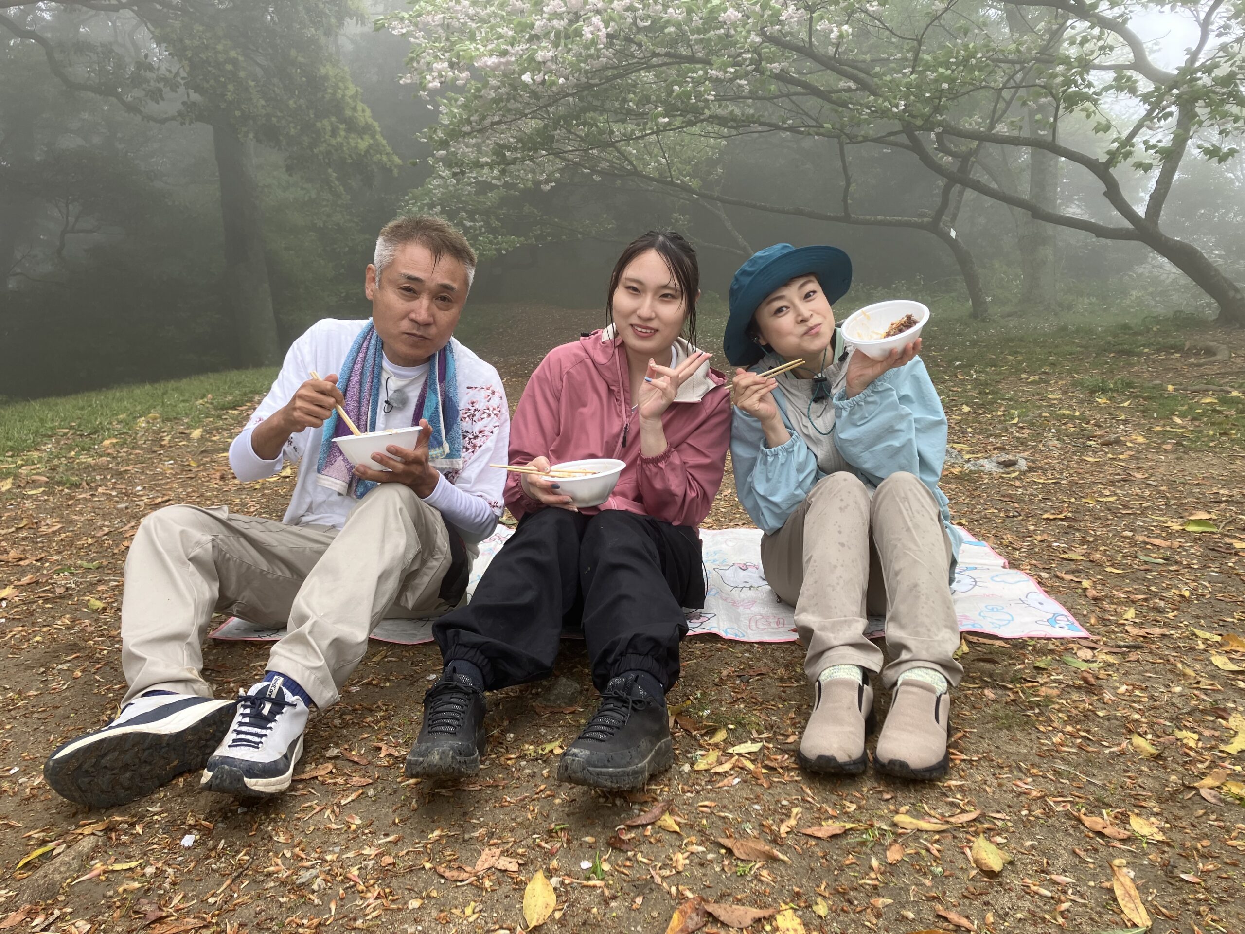 立花山登山ツアーロケ