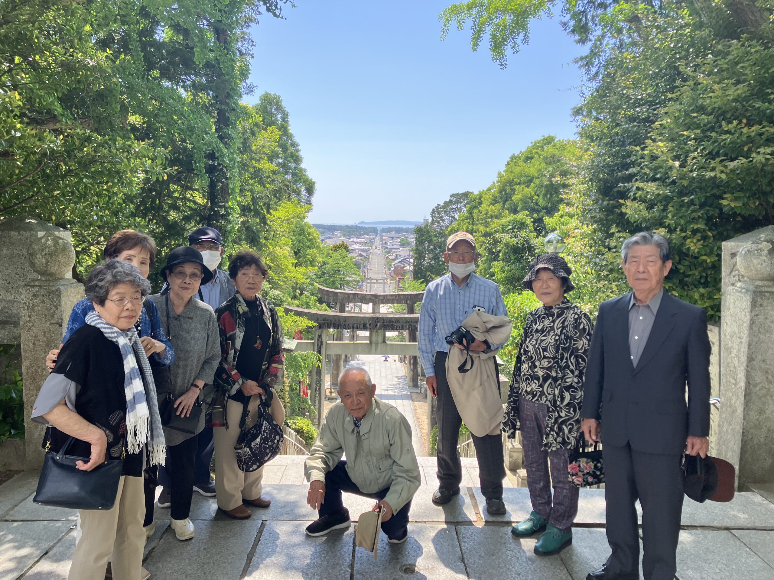 宮地嶽神社光の道