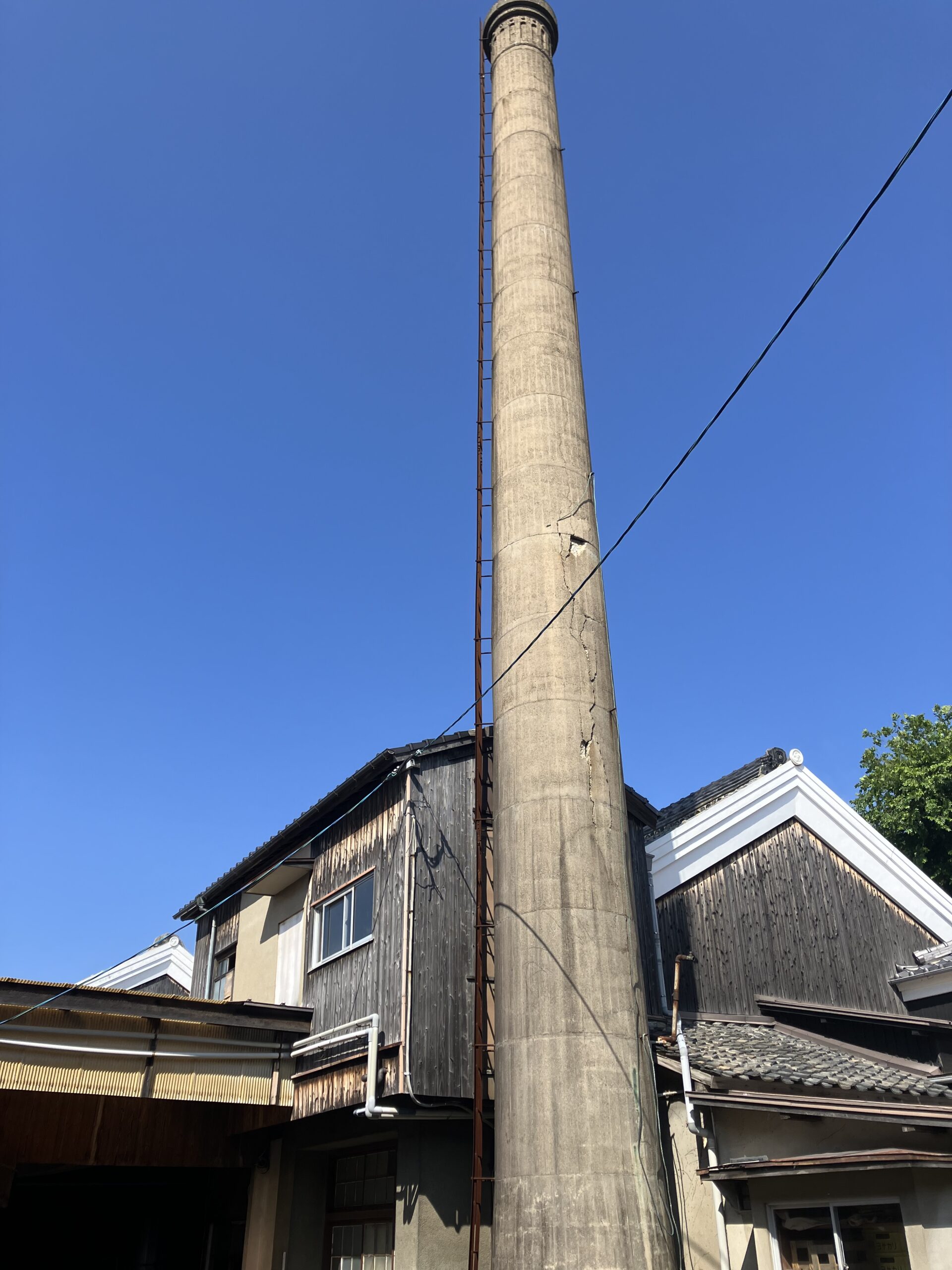 豊村酒造煙突
