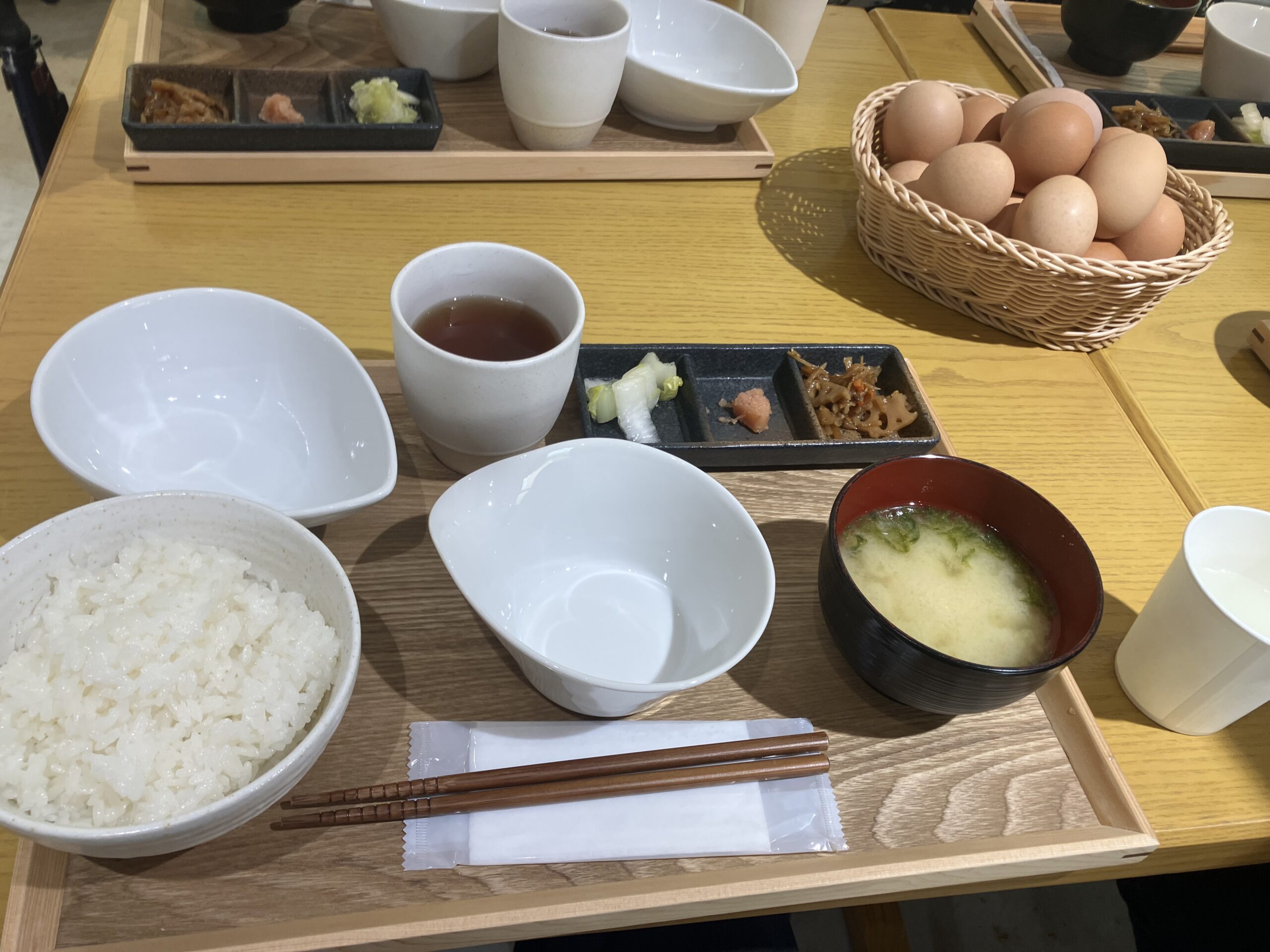 糸島ファームハウスUOVO卵かけ御飯ランチ