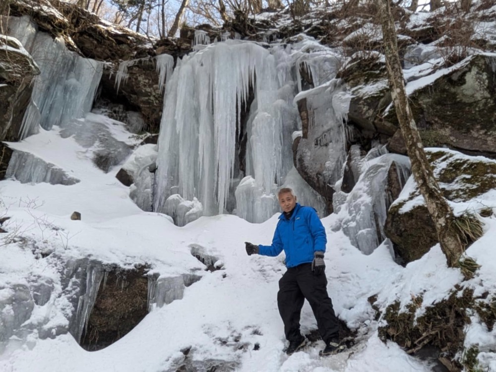 英彦山の氷瀑