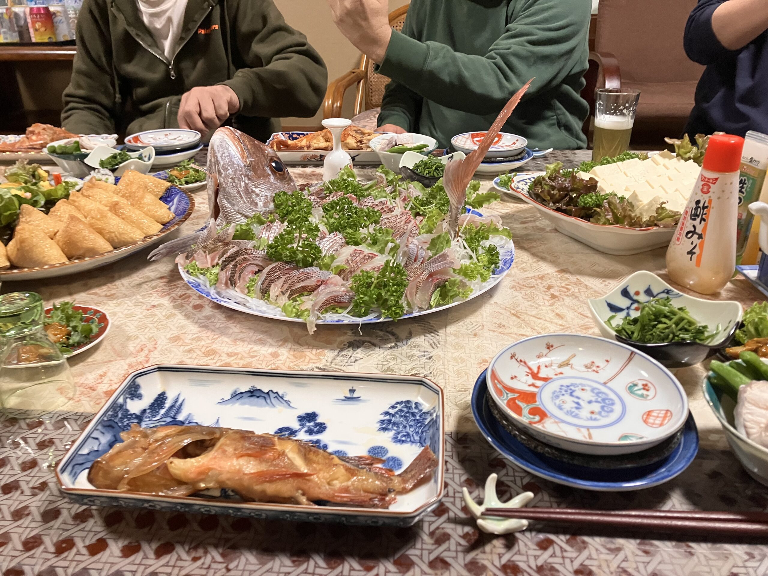 夕食