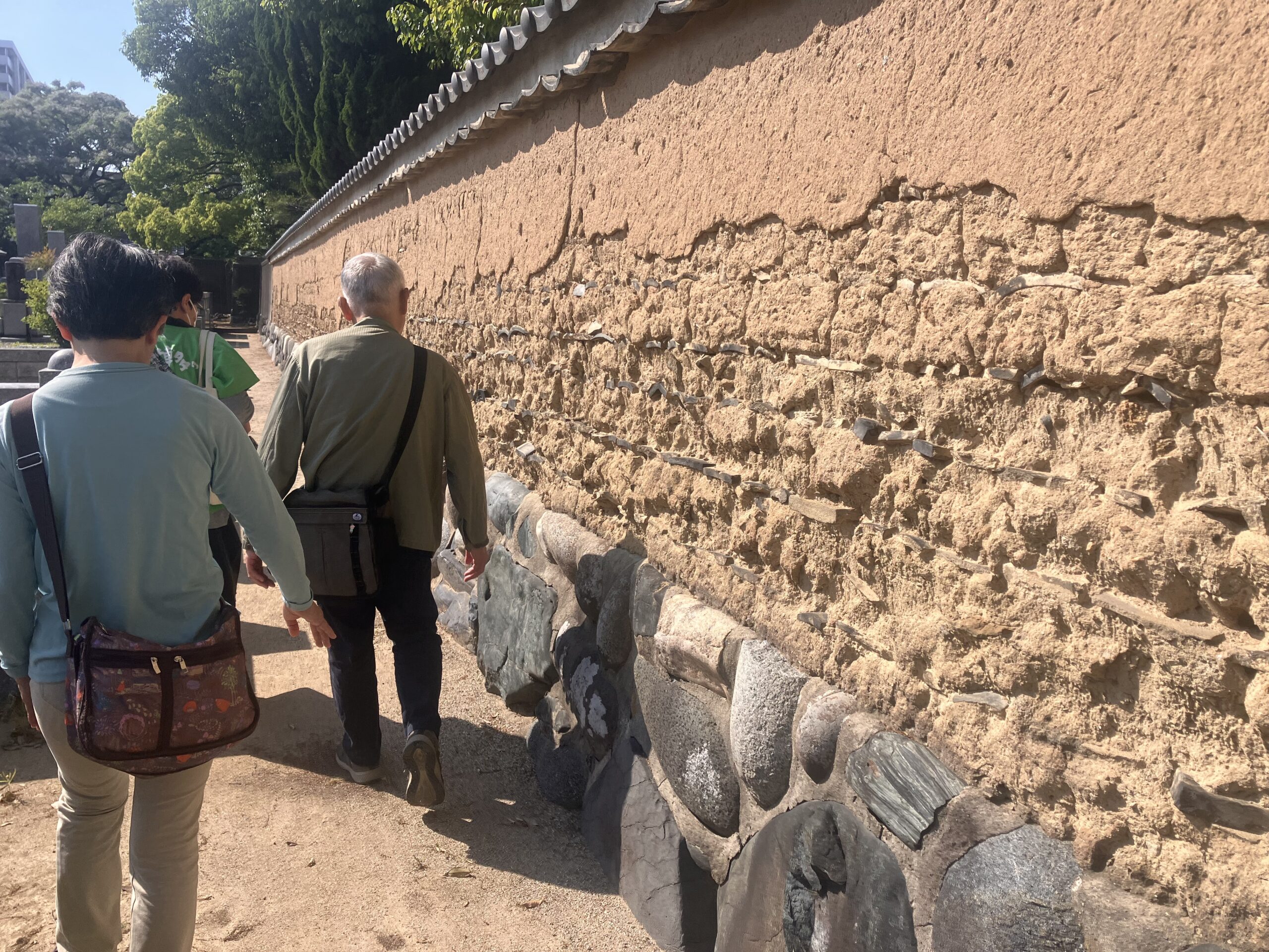 崇福寺の博多塀