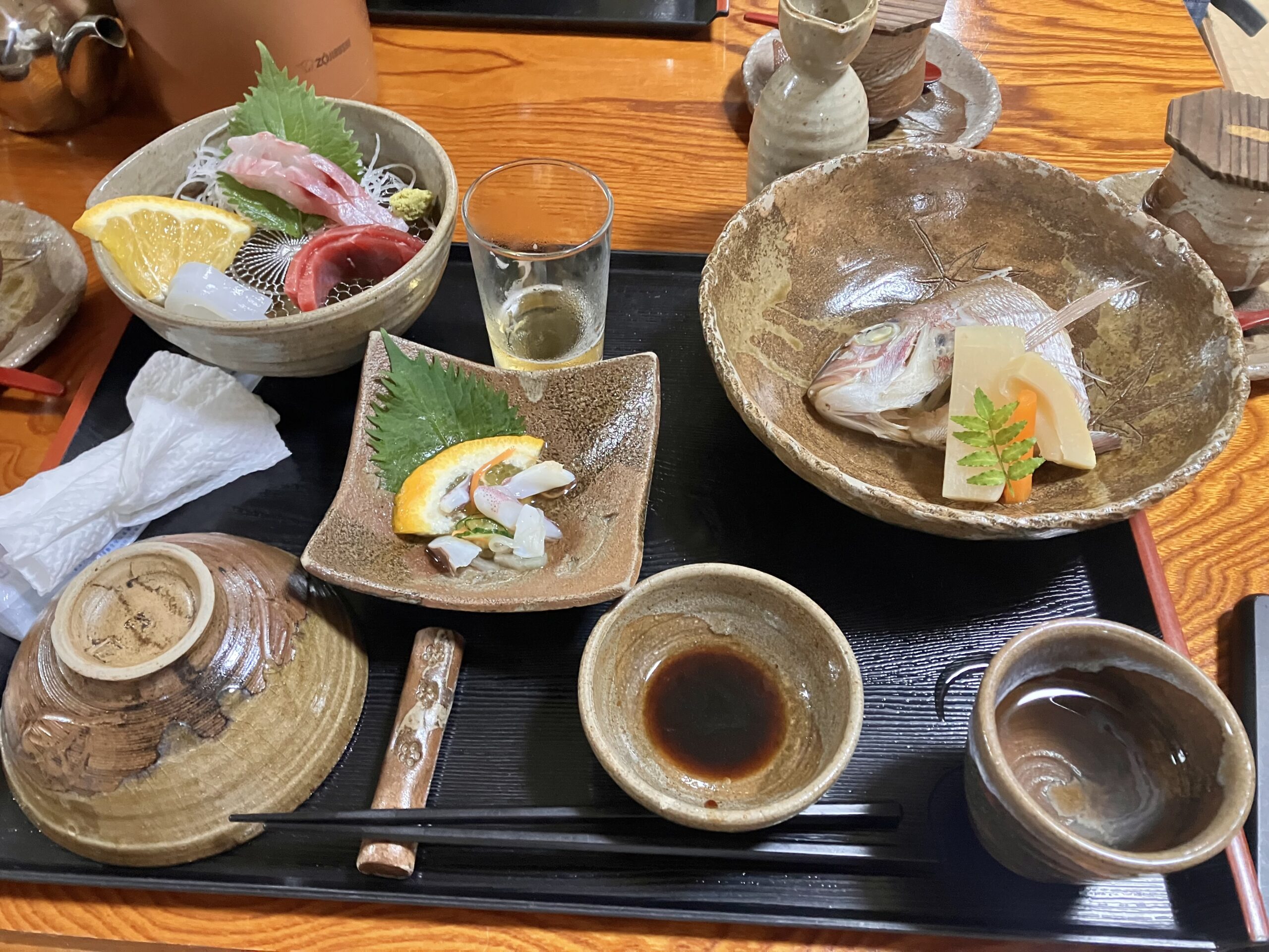 夕食